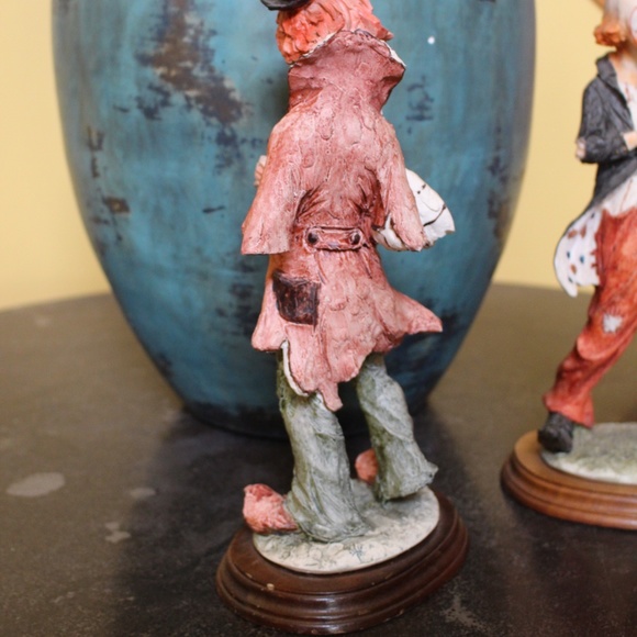 Lot of 4 Big top musical band circus clowns Resin Cast Hand panted - Picture 7 of 15